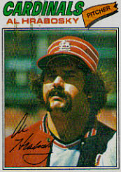 1977 Topps Baseball Cards      495     Al Hrabosky